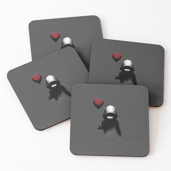 Item preview, Little girl with heart shaped balloon: Shadowed Love: A Heart's Lonely Vigil designed and sold by Sovi14.