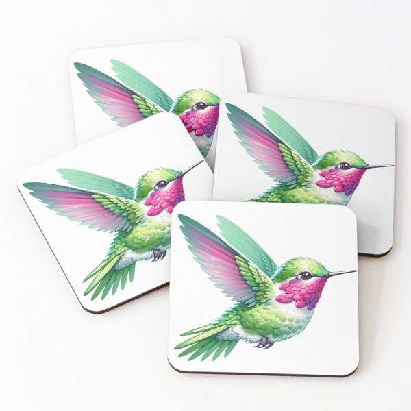 Item preview, Anna's Hummingbird Illustration designed and sold by digital-savant.