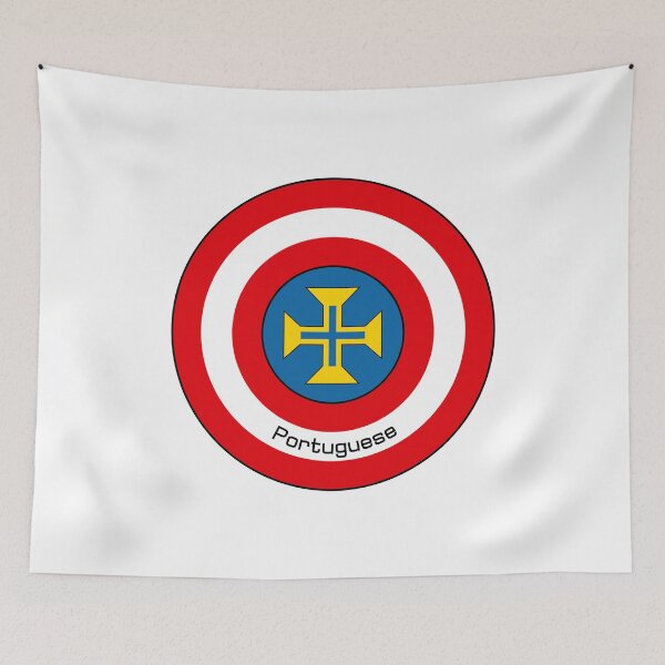Artikelvorschau, Portugal Portugiesisch-Lusitanisch Lissabon Lisboa Porto Surf-Flagge entworfen und verkauft von PB Mary.