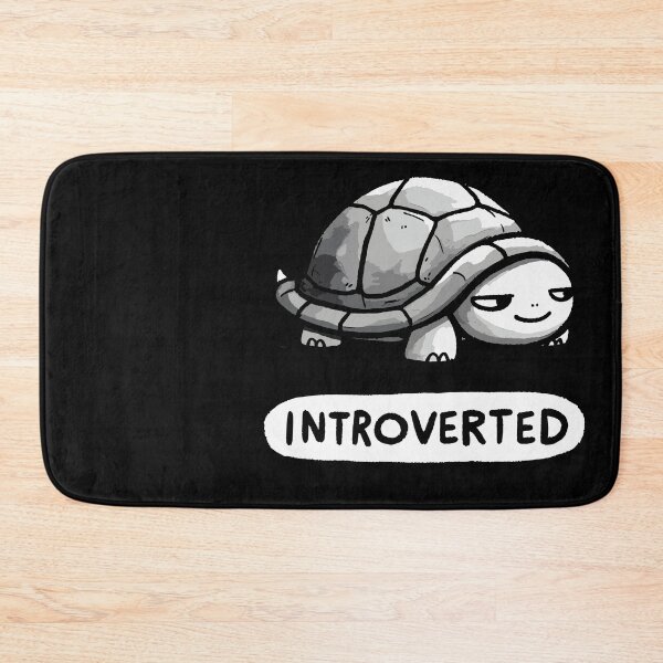 Item preview, Introverted Turtle designed and sold by DoodleDashShop.