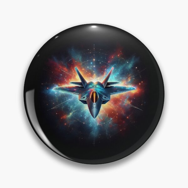 Item preview, F-22 fighter jet galaxy theme designed and sold by BeztProductz.