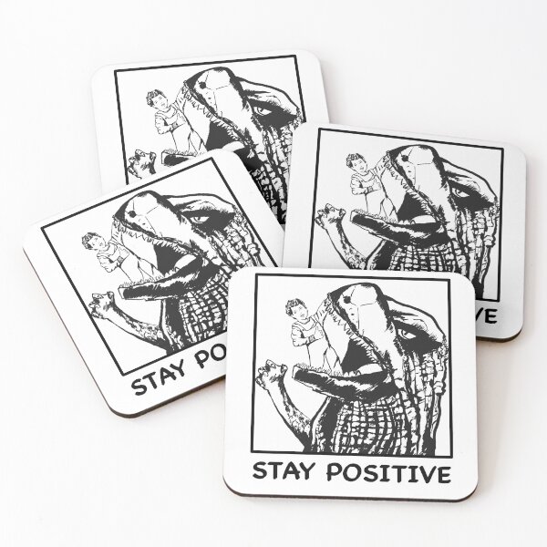Item preview, Stay Positive Good Positive, Black designed and sold by BassamOps.