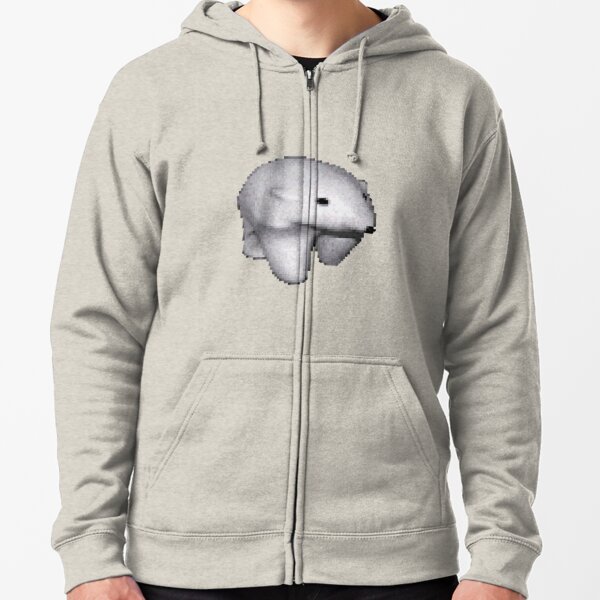 Walking Polar Bear Meme 3D Zipped Hoodie