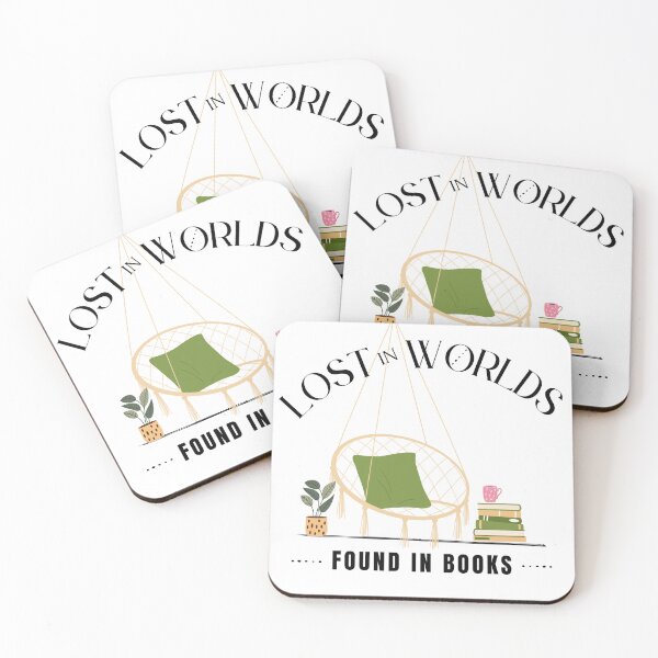 Item preview, Lost in Worlds Found in Books  designed and sold by CardsandCanvas.