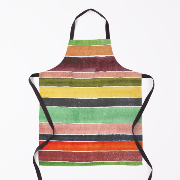 Item preview, Warm Watercolor Stripes designed and sold by ewartick1.