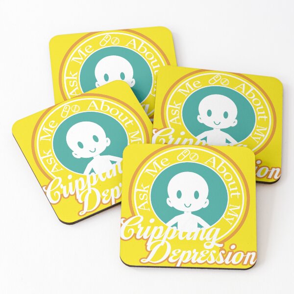 Item preview, Ask Me About My Crippling Depression designed and sold by Shadyfolk.