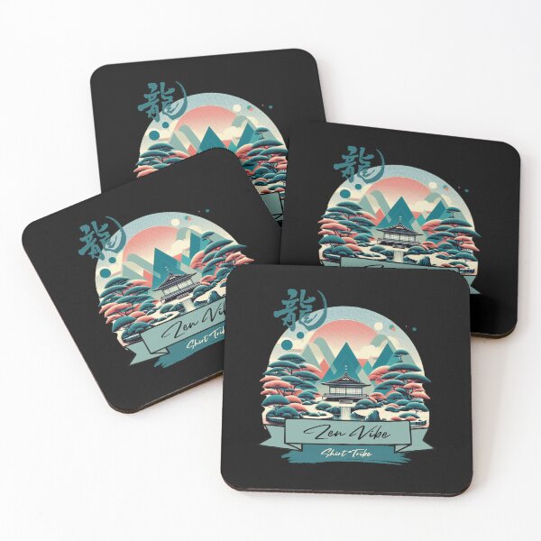 Item preview, The Japanese House - Tranquil Zen Garden Waterfall Shirt with Ukiyo-e Vibes designed and sold by zax454.