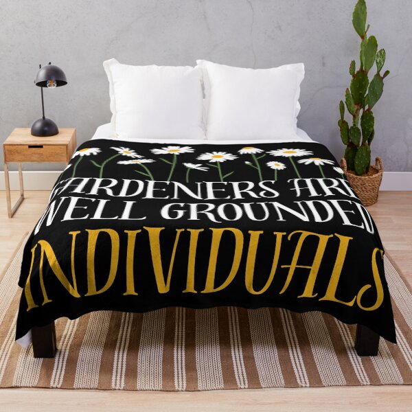 Item preview, Gardeners are well grounded - funny gardening designed and sold by EvergreenWhimsy.