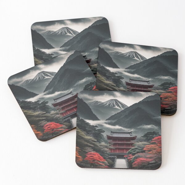 Item preview, Monochromatic Tranquility | Edo's Hidden Monastery designed and sold by Rothnaric.