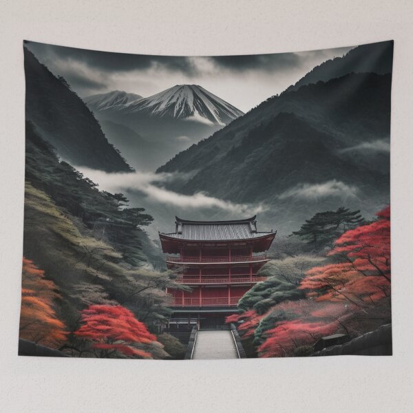 Item preview, Monochromatic Tranquility | Edo's Hidden Monastery designed and sold by Rothnaric.