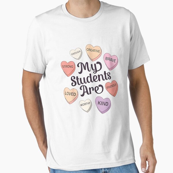 Item preview, Teacher Valentine's Day Positive Affirmations Candy Heart designed and sold by Lokantshi ⭐⭐⭐⭐⭐.