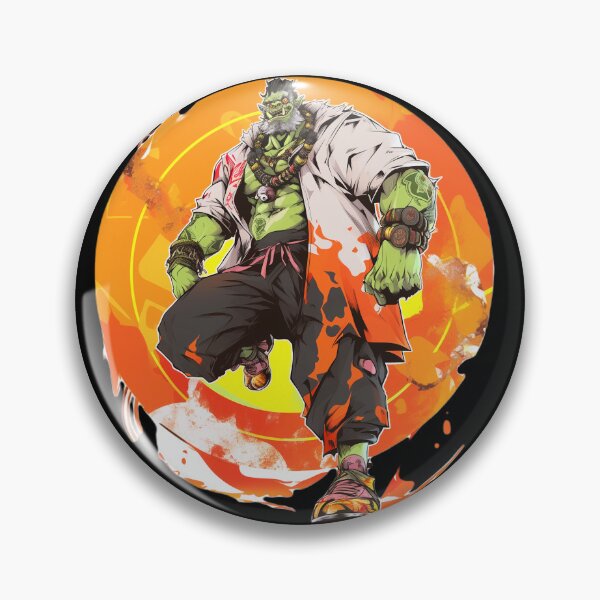 Item preview, The orcish fire hip-hop dancer designed and sold by GruumchsGoods.