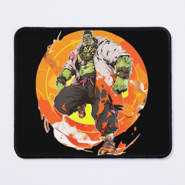 Item preview, The orcish fire hip-hop dancer designed and sold by GruumchsGoods.