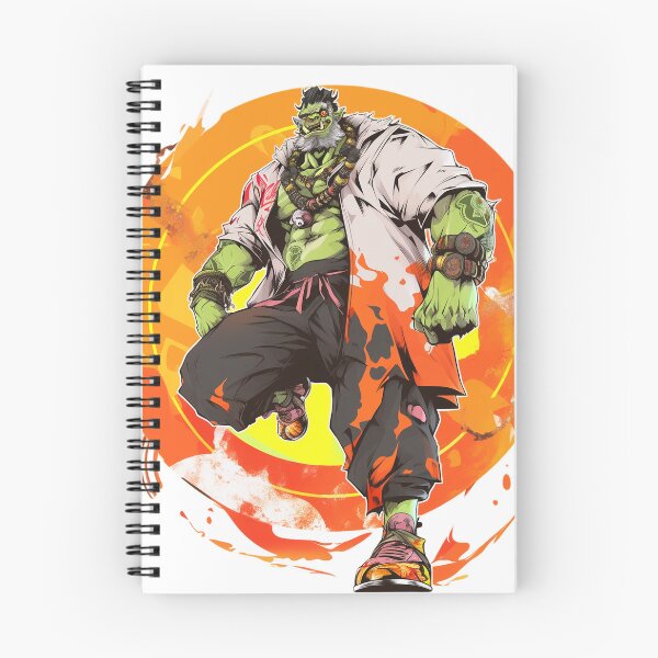 Item preview, The orcish fire hip-hop dancer designed and sold by GruumchsGoods.
