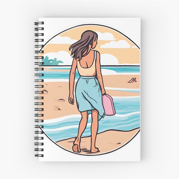 Artikelvorschau, Hot Girl Strandspaziergang entworfen und verkauft von AllThingsOcean.