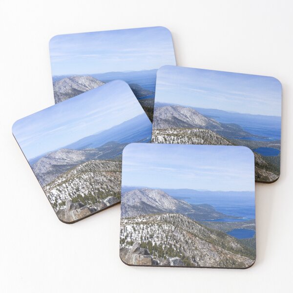Item preview, Cascade Lake, Emerald Bay, and South Lake Tahoe via Mt. Tallac Trail designed and sold by yhelfman.
