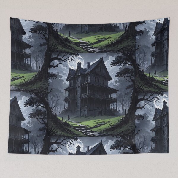 Item preview, Nightmare Manor Dreamscape designed and sold by DreamBackDrops.
