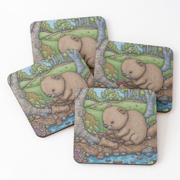Item preview, Splashing Beaver designed and sold by cute-animals99.