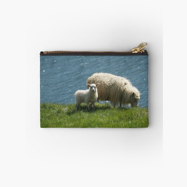 Item preview, Sweet Icelandic lamb with his mother designed and sold by ChicVoyagePics.