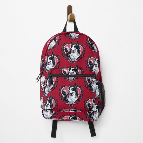 Item preview, Border Collie Black And White Dogs smiley Dog Valentine's Heart designed and sold by CoffeeIsATrip.