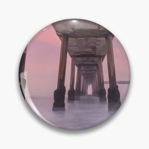 Item preview, Under Pacifica Municipal Pier. Pacifica, San Mateo County, California, USA. designed and sold by yhelfman.