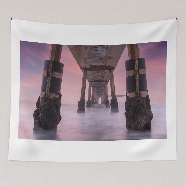 Item preview, Under Pacifica Municipal Pier. Pacifica, San Mateo County, California, USA. designed and sold by yhelfman.