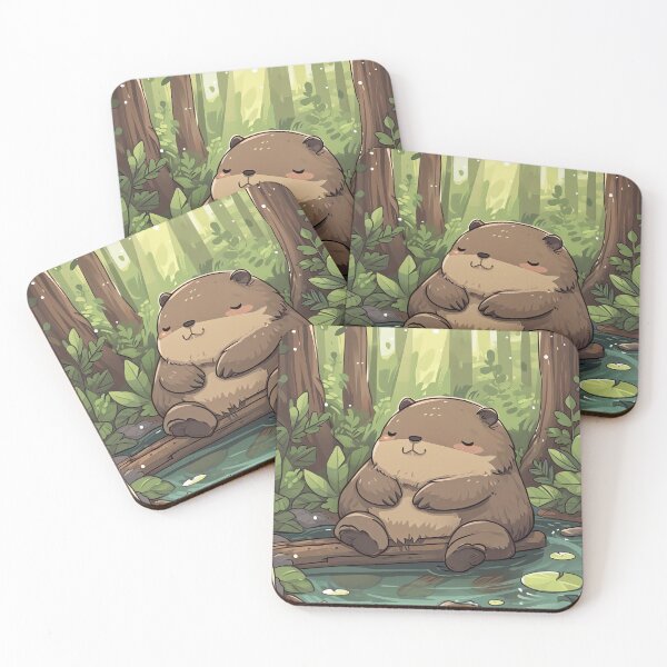 Item preview, Busy Beaver Retreat designed and sold by cute-animals99.