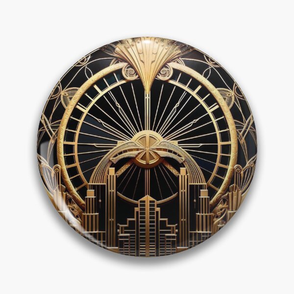 Artikelvorschau, Art Deco New York Star Gate entworfen und verkauft von Myra365Art.
