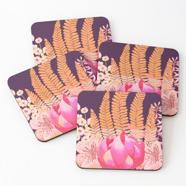 Item preview, Blooming vibrant flowers poster art. designed and sold by Meteryards.