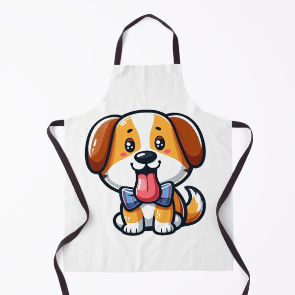 Item preview, cute little dog designed and sold by Magic Stickers.