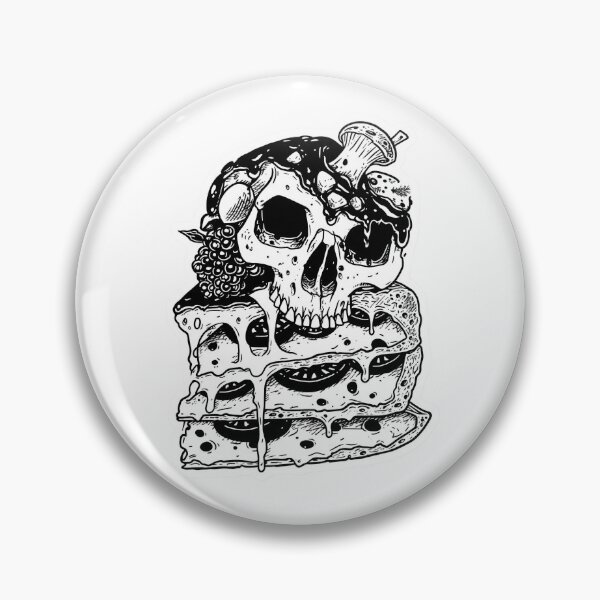 Item preview, Eat Cheese and Sin Skull Design designed and sold by Saltycrowshop.