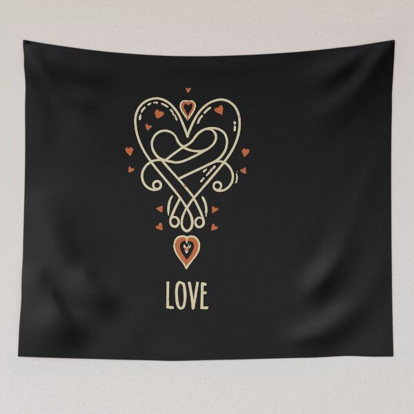 Item preview, Eternal Love: Artistic Heart Design designed and sold by QuantaPixel.