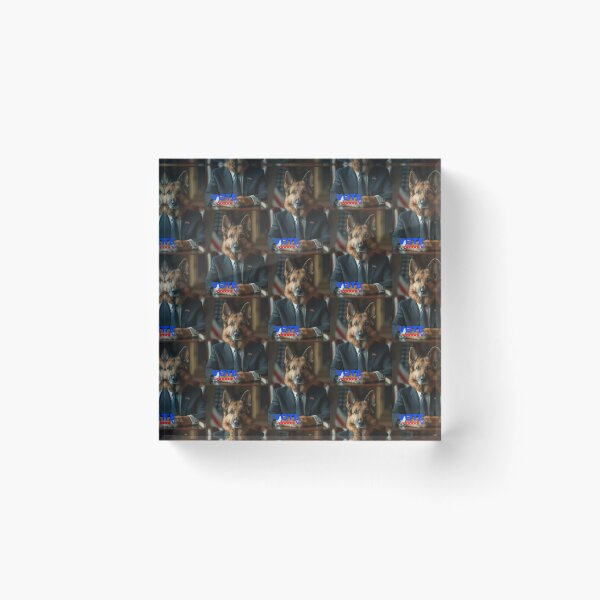 Item preview, Funny politician German Shepard, Cast Your Vote, elections 2024 designed and sold by Inimloovus.