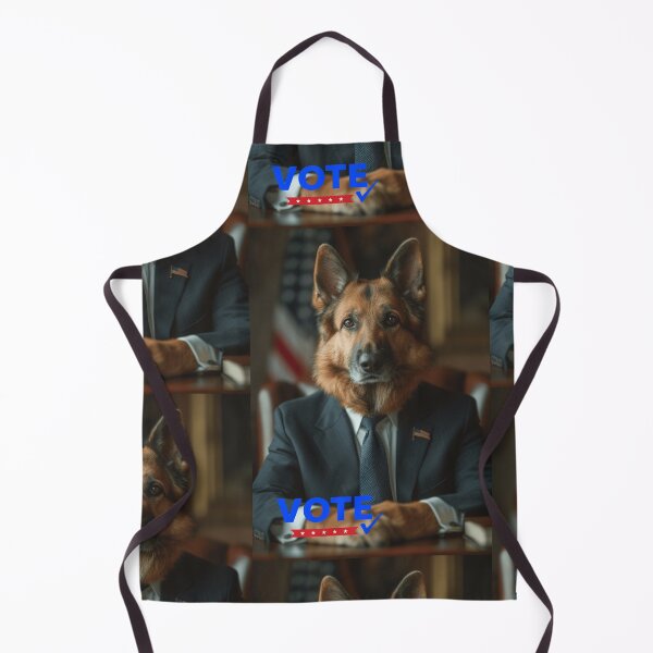 Item preview, Funny politician German Shepard, Cast Your Vote, elections 2024 designed and sold by Inimloovus.
