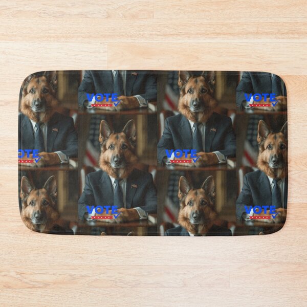 Item preview, Funny politician German Shepard, Cast Your Vote, elections 2024 designed and sold by Inimloovus.