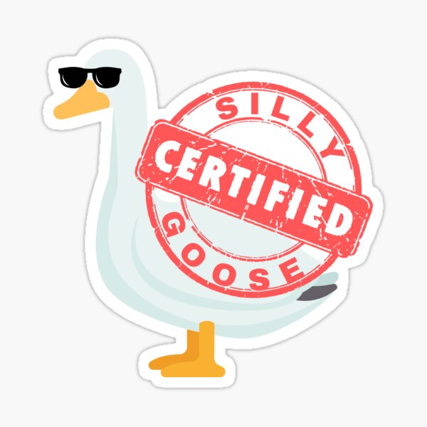 Registered Silly Goose Sticker – Acute Apparel