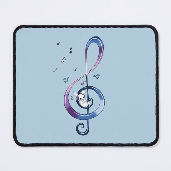 Item preview, Musicnote with cute bunny designed and sold by Pezi-Creation.