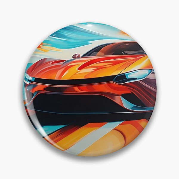 Item preview, Sports Car - Color Scene - Digital Art designed and sold by SnoopyTF.