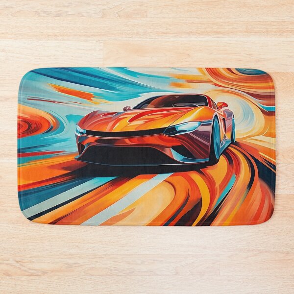 Item preview, Sports Car - Color Scene - Digital Art designed and sold by SnoopyTF.