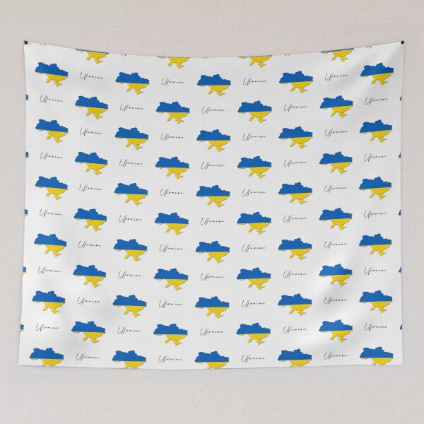 Item preview, Ukraine Country Map and Flag Kiev Europe designed and sold by dk-design85.