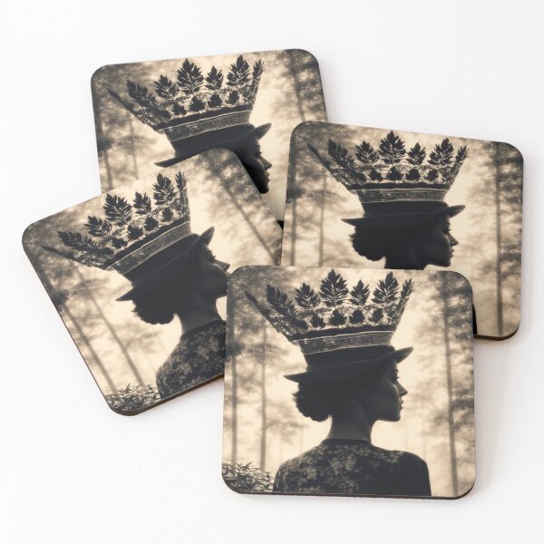Item preview, Brazilian Queen in a Mysterious Forest designed and sold by OnlyClassicArt.