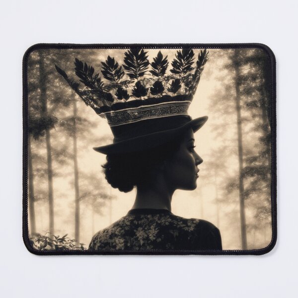 Item preview, Brazilian Queen in a Mysterious Forest designed and sold by OnlyClassicArt.