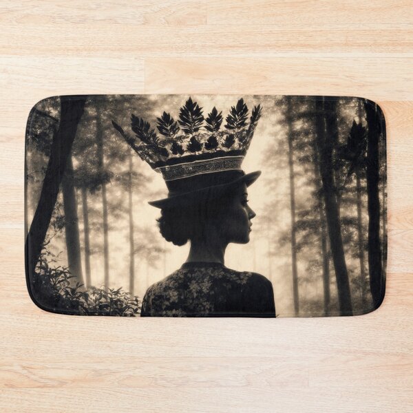 Item preview, Brazilian Queen in a Mysterious Forest designed and sold by OnlyClassicArt.
