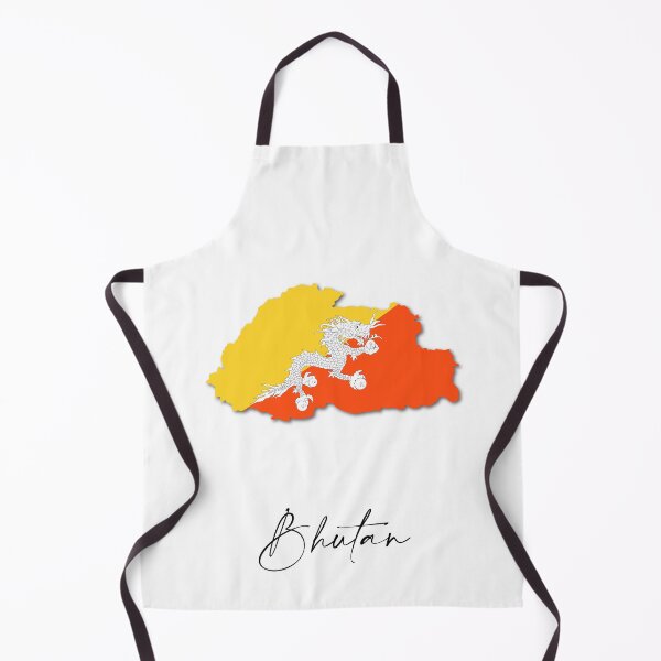 Item preview, Bhutan Country Map and Flag Himalayas Asia designed and sold by dk-design85.