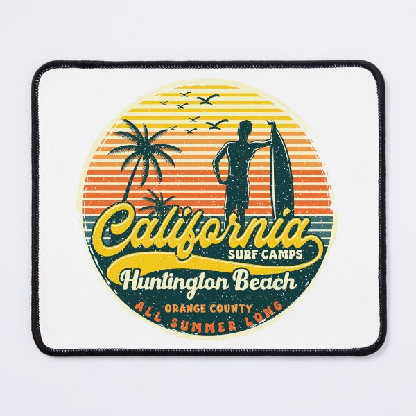 Item preview, California Surf Camps Huntington Beach Orange County designed and sold by eclecTEEq.