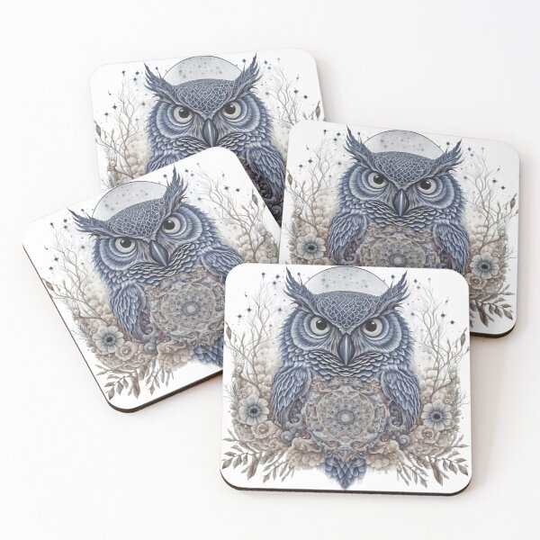 Item preview,  Mystical Owl In Moonshine  designed and sold by MyTshirtArt.