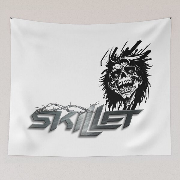 Item preview, Skillet Skull Shredder designed and sold by NickTaroDesign.
