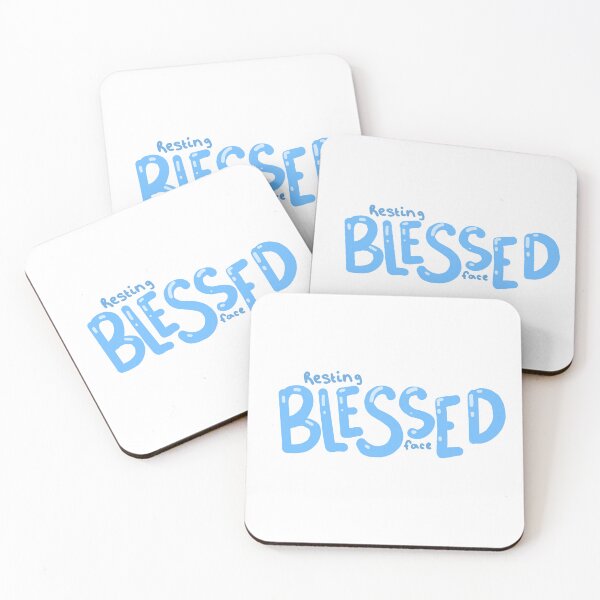Item preview, Resting blessed face designed and sold by thesuperbros.