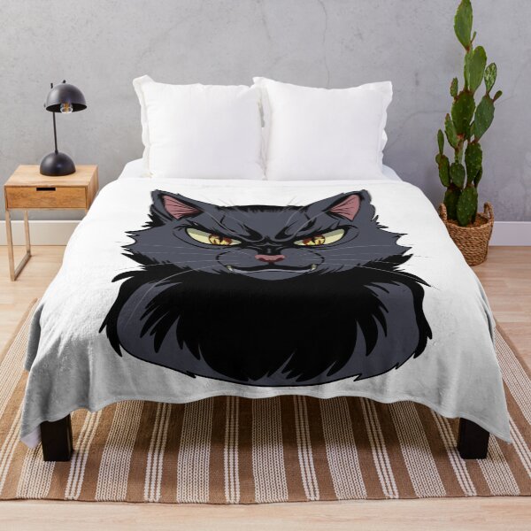Item preview, Angry Black Cat T-shirts For Cat Lover designed and sold by CANDYFrog.