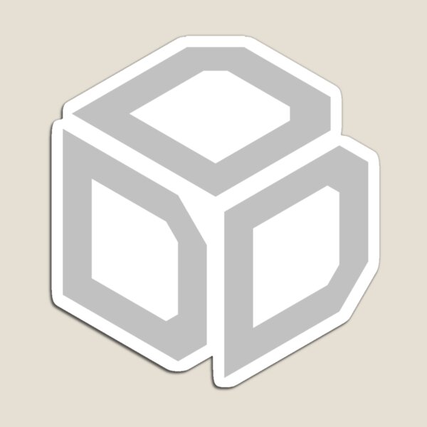 Aperçu de l'œuvre  Lettre "D" Style Cube créée et vendue par DesginPro.